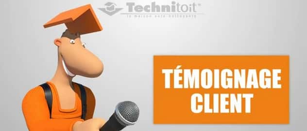 bannière temoignage client