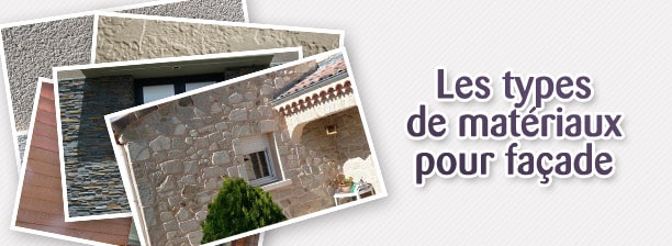 les différents matériaux pour facade