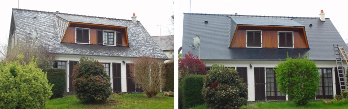 rénovation toiture avec TechnitoitColor® Incolore