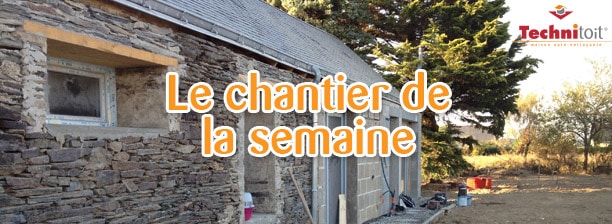 une chantier murs erigne