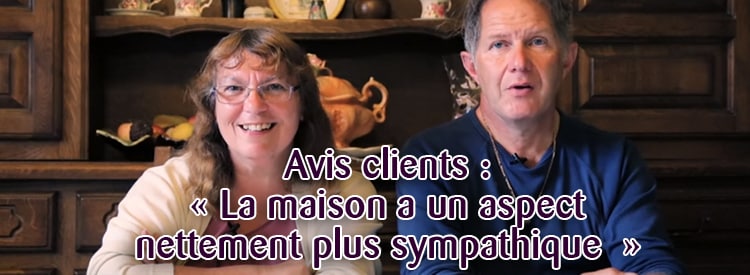 avis clients la maison a un aspect nettement plus sympathique
