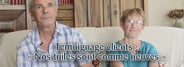 nos tuiles sont comme neuves