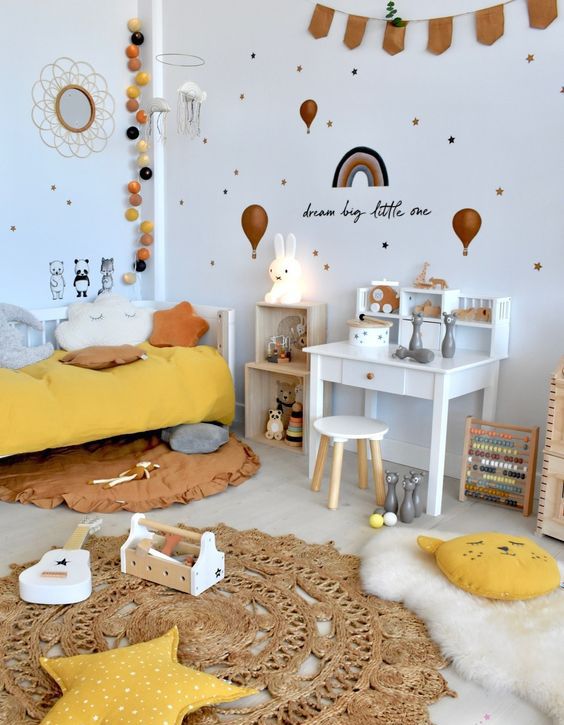 Chambre Enfant Jaune