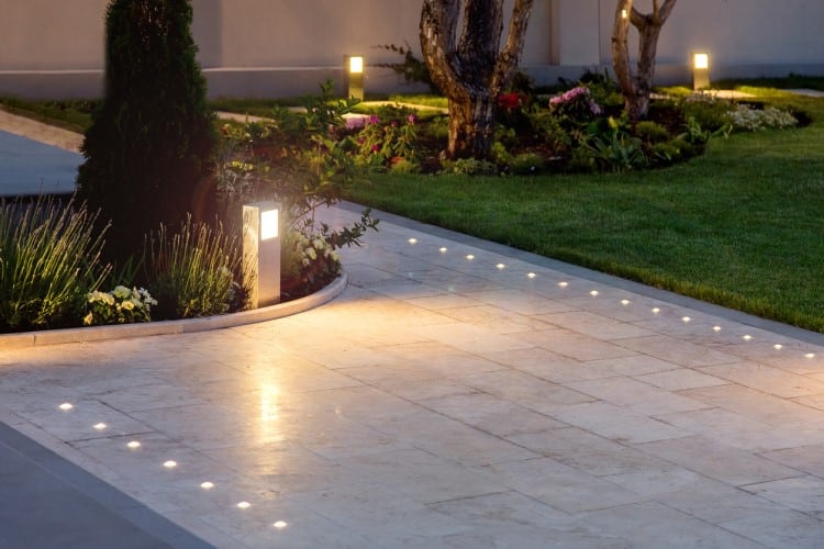 éclairage jardin led