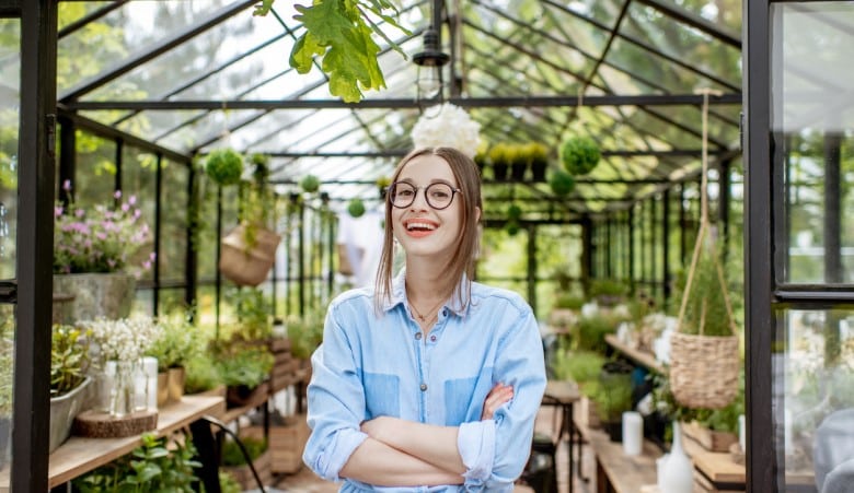 serre de jardin en verre trempé