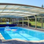abri de piscine haut