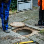 contrôle d'assainissement des eaux usées chez un particulier