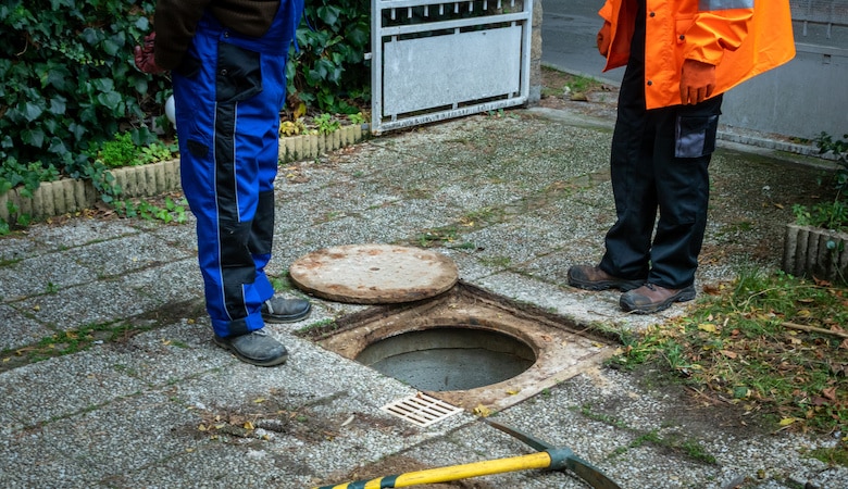 contrôle d'assainissement des eaux usées chez un particulier