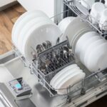 lave-vaisselle ouvert