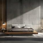 Une chambre moderne.