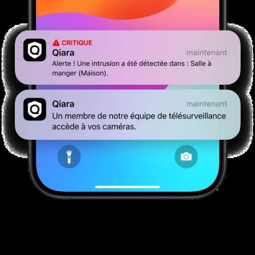 alerte application qiara