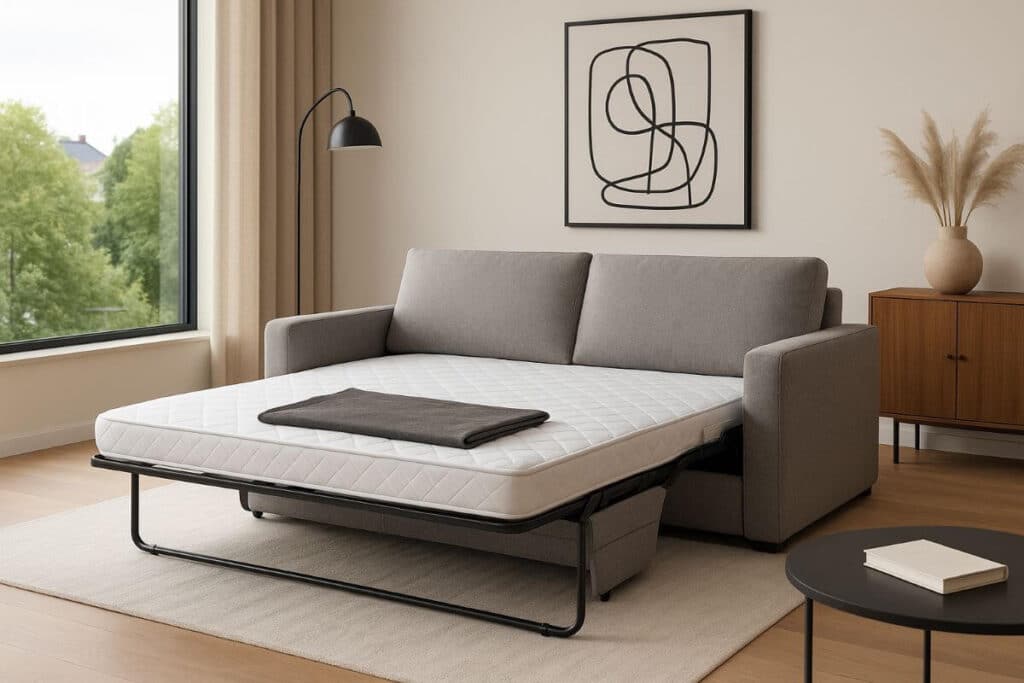 canapé convertible confortable pour dormir quotidiennement