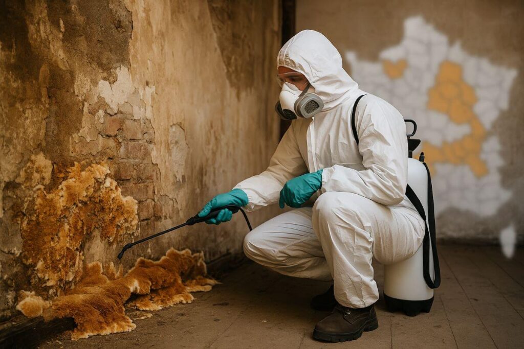 découvrez zone infestée mérule