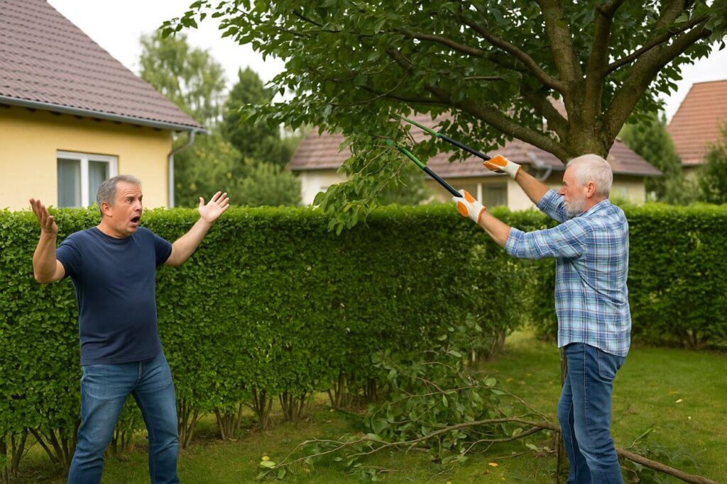 droits couper les branches du voisin