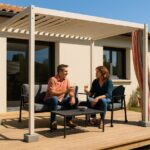 pergola diy lit en bois transformer