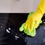 induction hob cleaning