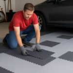 dalle pvc pour revetement interieur de garage