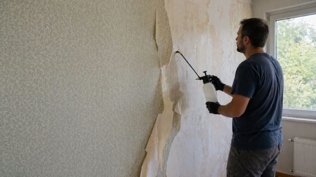 decollant paper paint pour detapisser