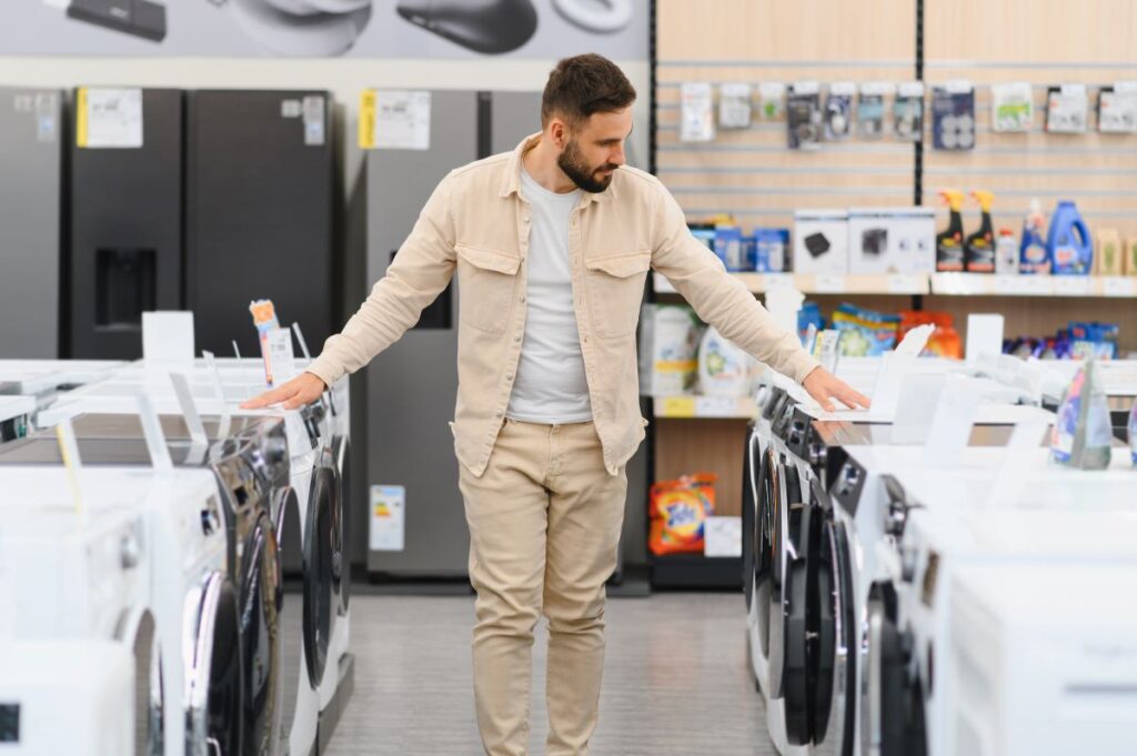 achat lave linge en magasin