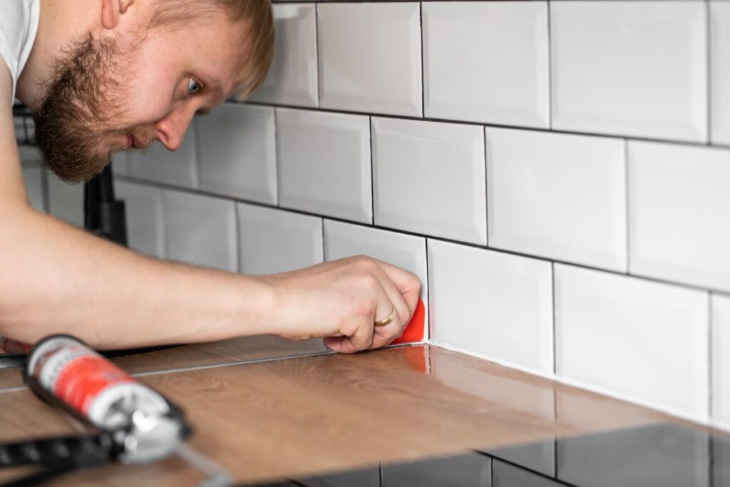 refection joint de carrelage cuisine