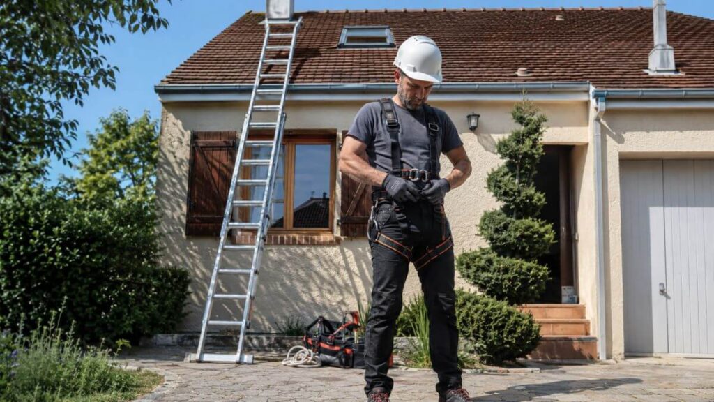 sécurité travaux toiture