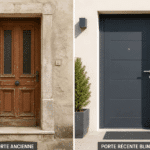 porte ancienne vs porte blindee